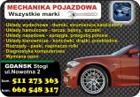 Mechanika pojazdowa - wszystkie marki Gdańsk stogi