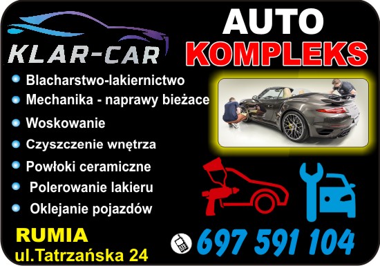 KLAR-CAR Autodetailing blacharstwo Rumia